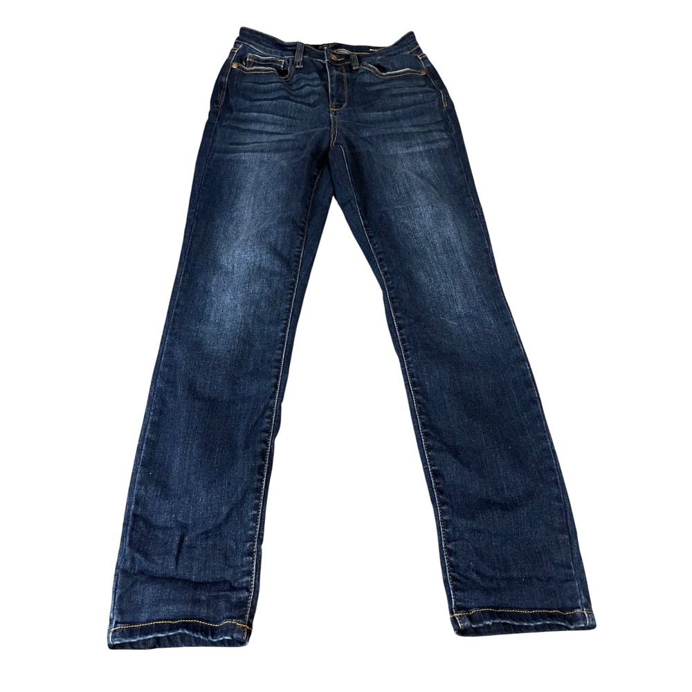 Judy Blue Los Angeles Relaxed Fit Dark Wash Straight Leg Jeans Size 7/28
